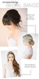 Bridal Bangs Curtain Bangs With Wedding Updos Loose Wavy Hair Bridal Hairdo Wedding Hairstyles Bridal Hair