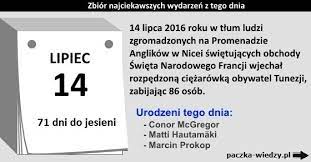 Tylko w tym dniu można zobaczyć tak przepiękny pokaz sztucznych ogni, którego niestety od kiedy mieszkam we francji nigdy nie było np na sylwestra. 14 Lipca Ciekawostki Zbior Najciekawszych Wydarzen