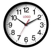 Buy In Bulk 3D Plastic Wall Clock Customizable With Logo ...