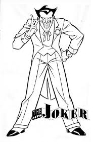 Le clown du dessin est un clown rigolo. Coloriage Joker 50 Meilleures Images Pour Une Impression Gratuite
