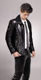 Office Leather 2 Leather Jacket Men Leather Jacket Outfit Men Leather Jeans Men