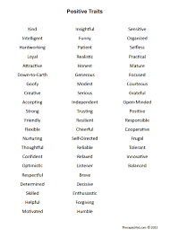 Pin By Shawna Michels Chhc On Emotions Positive Traits Therapy Worksheets Positive Personality Traits