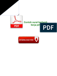 Surat lamaran kerja format doc ataupun word adalah surat lamaran kerja yang paling umum digunakan untuk melamar pekerjaan. Contoh Surat Berhenti Kerja Pdf Microsoft Windows Computer File