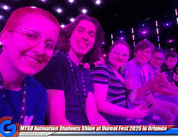 MTSU Animation Students Shine at Unreal Fest 2025 in Orlando