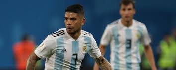 Ever banega of argentina drives the ball durng a friendly match between argentina and mexico at at&t stadium on. Ever Banega Stats News Bio Espn