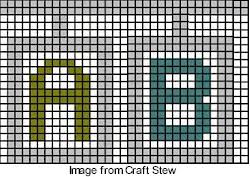 Judaica needlepoint has made available a selection of my hebrew alphabet stitch charts at their website. Free Chart Plastic Canvas Alphabet Charts Needle Work