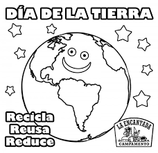 La Tierra Para Colorear