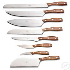 Cutlery kitchen knives on rollback. Consigli Kitchen Knives Chianino Olive Wood Cutlery Thatsarte Com Finely Handcrafted Genuinely Italian