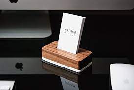 Get it as soon as fri, mar 5. Vertical Business Card Stand Vertical Business Card Holder Business Card Display For Vertical Business Cards In Walnut Wood And White Acrylic Buy Online In Brunei At Brunei Desertcart Com Productid 42654333