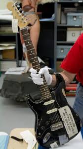 Kurt Cobain Fender Vandalism Strat Guitar Nirvana Kurt Cobain Guitar Nirvana