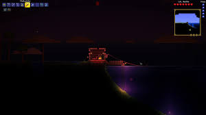 Steam Community Video Terraria Fishing During Blood Moon