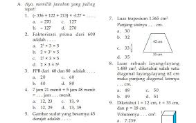 Contoh soal ulangan matematika terbaru kelas 5 sd untuk persiapan menghadapi ulangan tengah semester (uts) 2 (genap). Soal Matematika Kelas 8 Beserta Jawabannya Dan Caranya Semester 2 Kumpulan Contoh Surat Dan Soal Terlengkap
