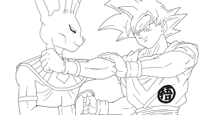 Select from 35919 printable crafts of cartoons, nature, animals, bible and many more. Beerus And Songoku Dragon Ball Z Kids Coloring Pages