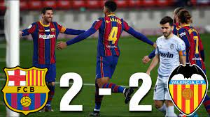 Estadio manuel martínez valero, elche (spain) competition : Barcelona Vs Valencia 2 2 La Liga 2020 21 Match Review Youtube