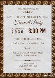 Wedge pastoral retirement plaque | glow, natural and. Free Farewell Invitation Templates In Microsoft Word Doc Template Net