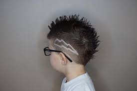 What to do with a lightning bolt haircut? Awesome Mohawk And Lightning Bolt Up Top Barbershop Ct Facebook