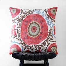 Image Of Orissa Linen Cushion Cover Throw Pillow 55 Cm X 55 Cm 22 Inch X 22 Inch Throw Pillows Linen Cushion Pillows