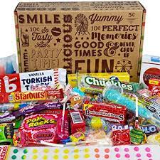 We put some of our cutest dylan's candy bar sweets in this birthday candy bucket to make a fun and memorable gift you can't find anywhere else. Amazon Com Vintage Candy Co Happy Birthday Nostalgia Fun Candy Care Package Retro Candies Assortment Variety Gag Gift Basket Perfect For Adults College Students Military Teens Man Woman Boy