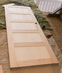 Download and print the cut list. Remodelaholic 5 Panel Door From A Flat Hollow Core Door