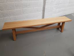 the beautiful oak kitchen bench got a
