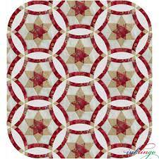 Inklingo Golden Wedding Ring Six Rings Around Every Star Inklingo Quilting Lin Double Wedding Ring Quilt Wedding Ring Quilt Wedding Ring Quilt Templates