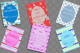 Baby Milestone Card Baby Shower Gift Bottlecap4u