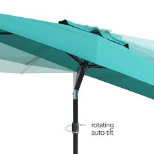 Below we outline the various umbrella sizes that work for different size patio tables and spaces. North Bend Uv And Wind Resistant Tilting Patio Umbrella By Havenside Home Base Not Included On Sale Overstock 14444344