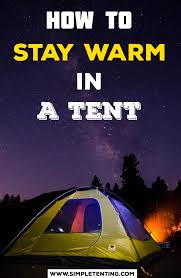 Check spelling or type a new query. How To Stay Warm Camping In A Tent These 11 Tips Will Make You A Better Tent Camper Cold Camping Tent Cool Tents