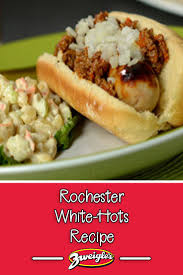 Rochester White Hots Rochester Ny Zweigle S Quality Hot Dogs Sausage And Specialty Meat Products Recipe Hot Dog Sauce Recipe Hot Dog Recipes Recipes