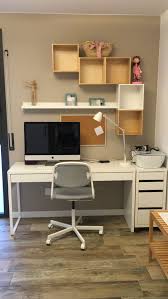 Escriptori Micke Cubs Forhoja Tauler Vaggis I Cadira Orfjall D Ikea Home Office Design Ikea Micke Desk Ikea Home