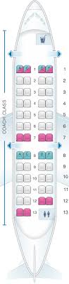 seat map us airways bombardier canadair jet 200 seatmaestro