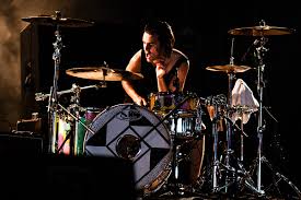 Slipknot's tortilla man unmasked in new photo. Jay Weinberg Wikipedia