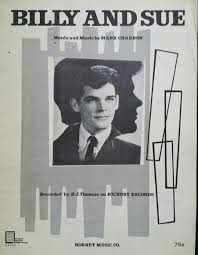 Bj Thomas Greatest Hits B J Thomas Billy And Sue Sheet Music 1966 Vintage Sheet Music Sheet Music Songs