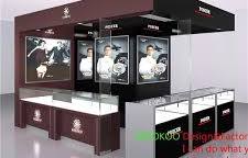 China Customized Watch Kiosk With Showcase Design ...