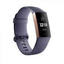 Fitbit Charge 3 Rose Gold Blue Grey Fitbit Charge Fitness Activity Tracker Fitness Tracker