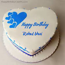 🤗 have a wonderful year ahead! Happy Birthday Cake For Rahul Bhai