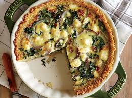 Spinach And Feta Quiche With Quinoa Crust Recipe Recipe Quiche Recipes Healthy Recipes Clean Eating Breakfast