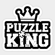All the puzzle pictures are selected from professional photographers around the world. Jigsaw Puzzle King Jigsaw Puzzle Sticker Teepublic