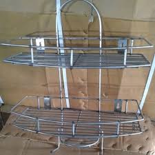 S shaped features s shaped designed that fits Stainless Steel Kitchen Rack For Home Rs 210 Kg M M Enterprise Id 21430582930