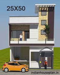 25x50 House Plan Indian House Plans Small House Front Design One Floor House Plans