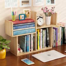 Bookshelf Simple Table Shelf Simple Student Dormitory Small Bookcase Children S Office Desk Storage Rack Shopee Singapore