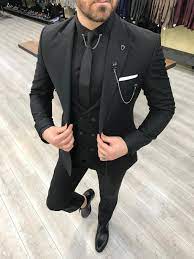 Next day delivery and free returns available. Buy Black Slim Fit Wool Suit By Gentwith Com With Free Shipping