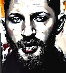 Tom Hardy Round Beach Towel