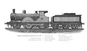 Great Eastern Railway 2-4-0, No. 759 ...