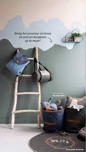 muur bergen kinderkamer decoratie ladder kinderkamer decoratie kinderkamer babykamer decoratie