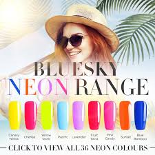 bluesky neon range uv led soak off gel manicure 10ml 36