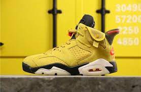 Vi ricordiamo, salvo smentite, che la travis scott x air jordan 6 yellow viene quindi annunciata, per il momento, sul nike store per marzo 2020, ad un prezzo simile alla versione khaki. Air Jordan 6 Travis Scott Cactus Jack Yellow Nike Fashion Shoes Air Jordans Sneakers Fashion