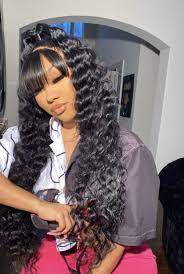 Pinterest Truubeautys Pinteresttruubeautys Weave Ponytail Hairstyles Hair Inspiration Curly Hair Styles