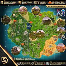 How to solve them the week 6 season 6 challenges for fortnite have just recently been revealed numerous elimination and search challenges have just been implemented Fortnite Challenges Cheat Sheet How To Solve Every Season 5 Battle Pass Task Gaming Entertainment Express Co Uk