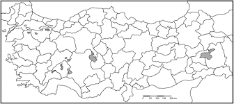 Turkiye Dilsiz Bos Haritalari Kadirhoca Com Harita Haritalar Turkiye